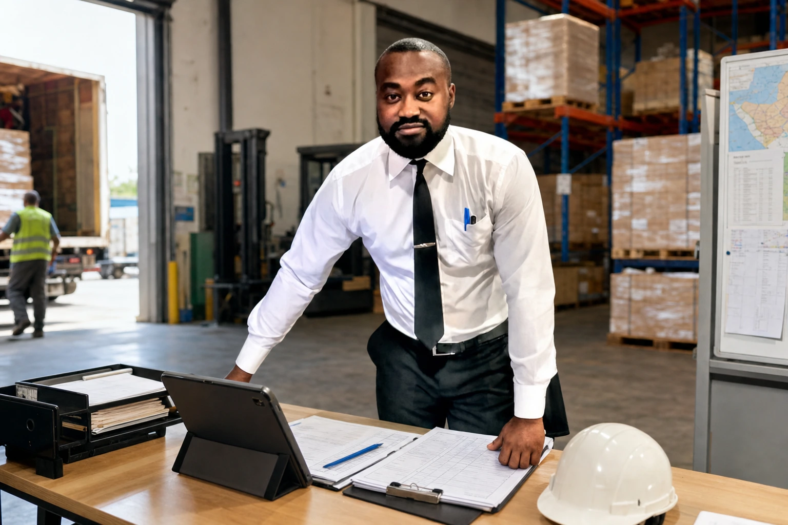 Directeur d’exploitation de SCTG dans une zone de coordination logistique